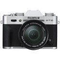 Fujifilm X-T10 + 16-50mm + 50-230mm kit, hõbedane