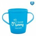 CANPOL training cup with handles  I love Mummy/Daddy 250ml 31/208