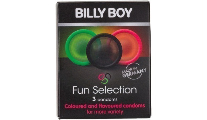 Billy Boy condom Fun Selection 3pcs