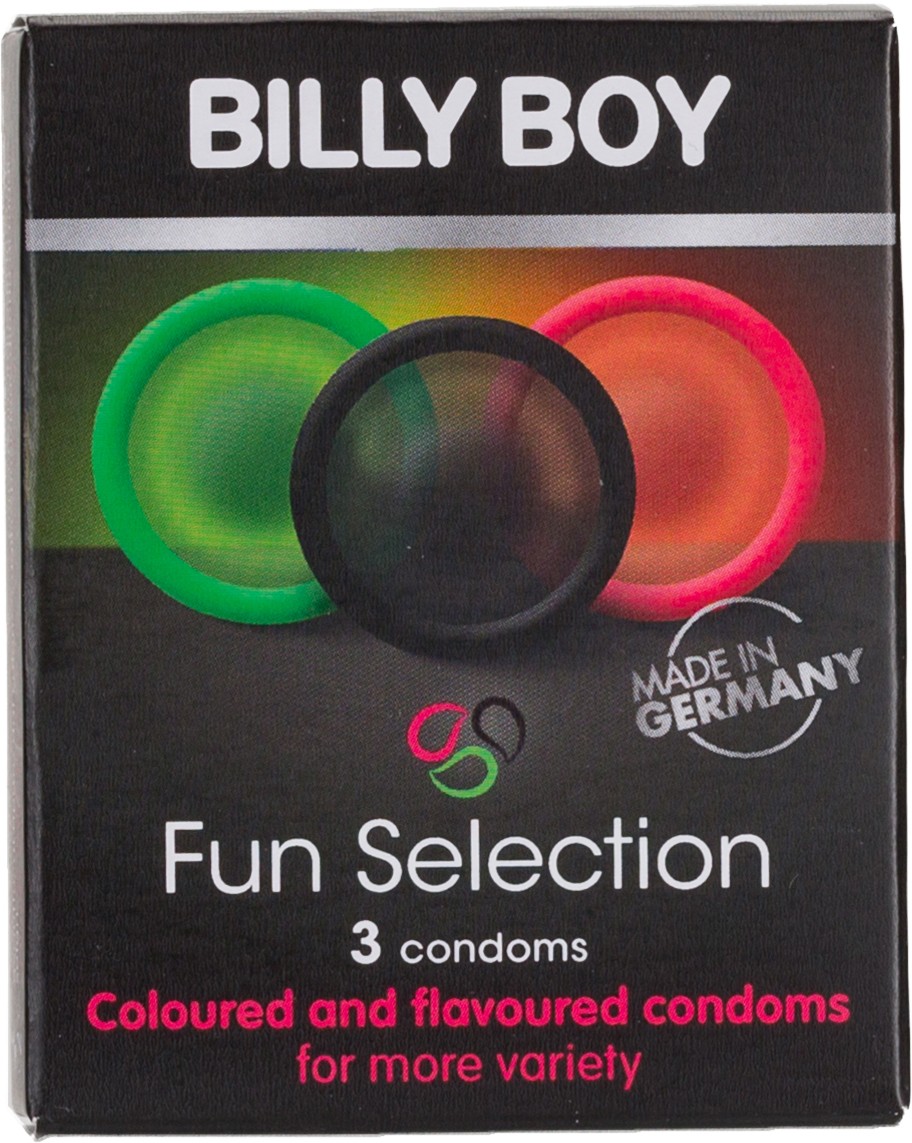Billy Boy kondoom Fun Selection 3tk