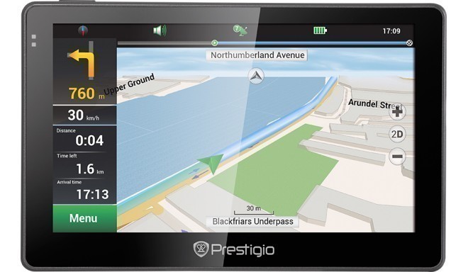 Prestigio GeoVision 5057 GPS Balti + Poola