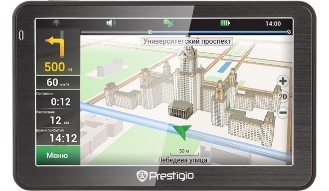 Prestigio GeoVision 5058 GPS Balti + Poola
