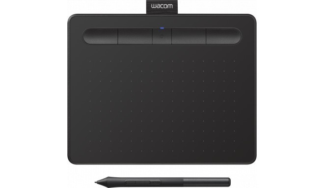 Wacom grafskā planšete Intuos S Bluetooth, melna