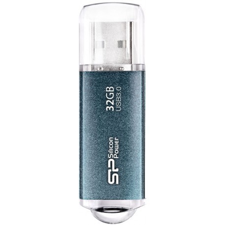 Silicon Power flash drive 32GB Marvel M01 USB 3.0, zila