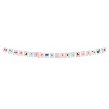 Fujifilm Instax photo венок Happy Birthday