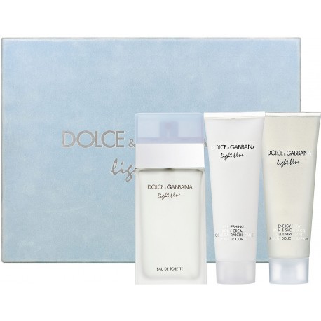 Dolce&Gabbana Light Blue Pour Femme Eau de Toilette 100ml set