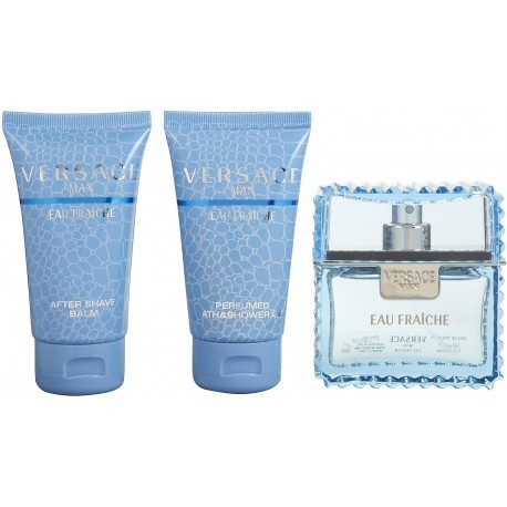 Versace Man Eau Fraiche Pour Homme Eau de Toilette 50ml komplekt