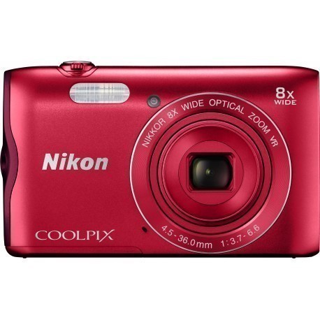 Nikon Coolpix A300, красный