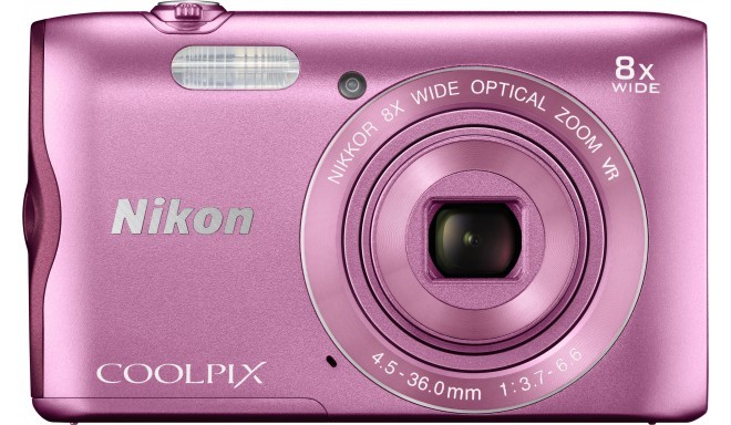 Nikon Coolpix A300, pink