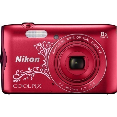 Nikon Coolpix A300, Lineart red