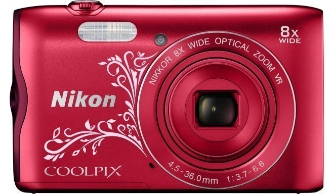 Nikon Coolpix A300, Lineart punane