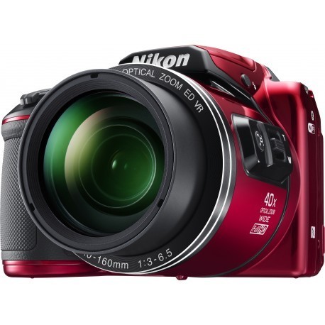 Nikon Coolpix B500, sarkans
