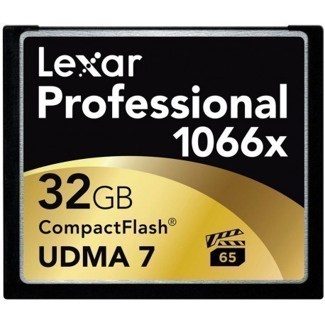 Lexar mälukaart CF 32GB Professional 1066x 160MB/s
