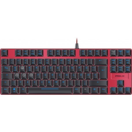 Speedlink klaviatūra Ultor US, melna (SL-670008-BKRD)