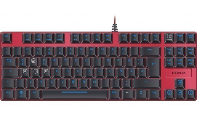 Speedlink keyboard Ultor US, black (SL-670008-BKRD)
