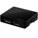 Speedlink USB hub Snappy 4-port, must (SL-7414-01)