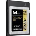 Lexar mälukaart XQD 2.0 64GB 2933x Professional 440MB/s