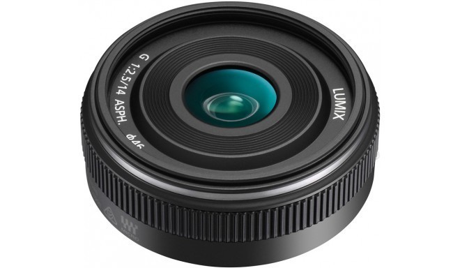 Panasonic Lumix G 14mm f/2.5 II ASPH. lens, black