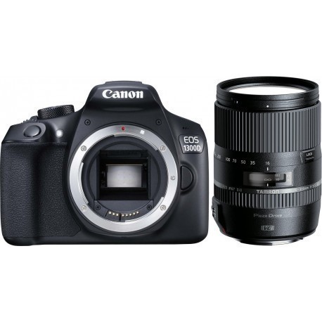 Canon EOS 1300D + Tamron 16-300mm VC PZD
