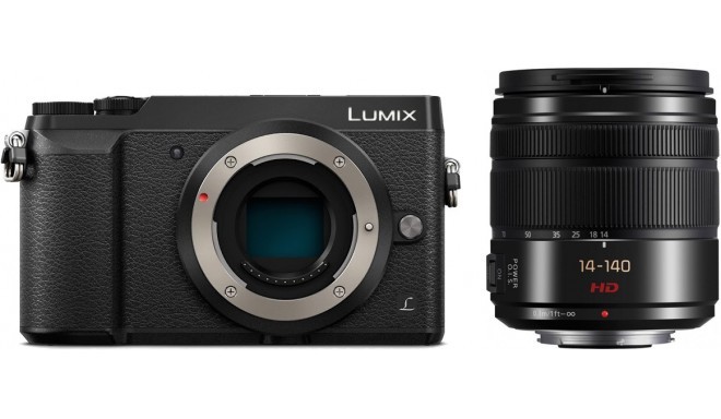 Panasonic Lumix DMC-GX80 + 14-140мм Kit, черный