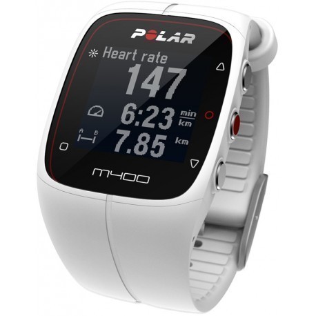Polar M400 HR, valge