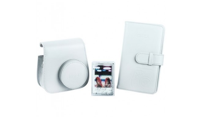 Fujifilm Instax Mini 9 футляр + альбом + рамка, белый