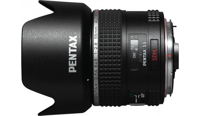 smc Pentax 645 D-FA 55mm f/2.8 AL (IF) SDM AW objektiiv