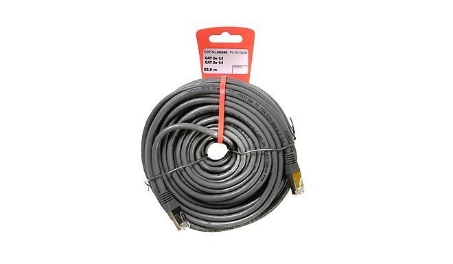 Vivanco võrgukaabel PS Cat 5e 25m (20246)