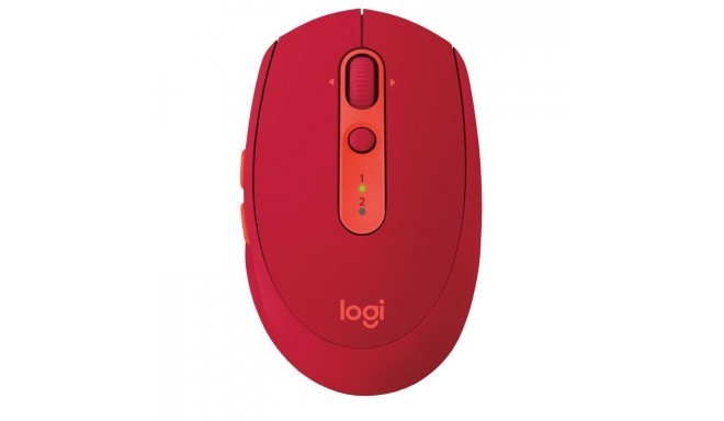 Logitech hiir M590 Silent Wireless, punane