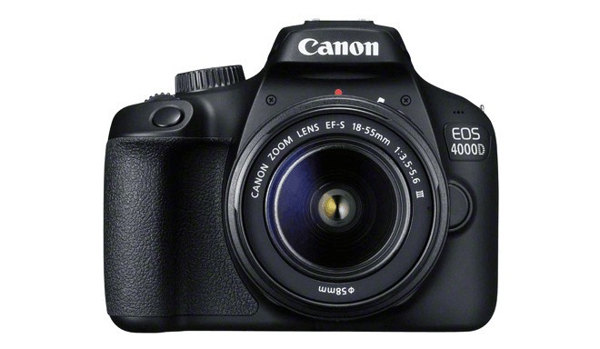 Canon EOS 4000D + 18-55mm III Kit, must