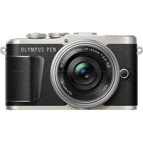 Olympus PEN E-PL9 + 14-42mm EZ Kit, melns/sudrabots