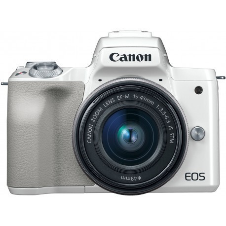 Canon EOS M50 + EF-M 15-45 мм IS STM, белый