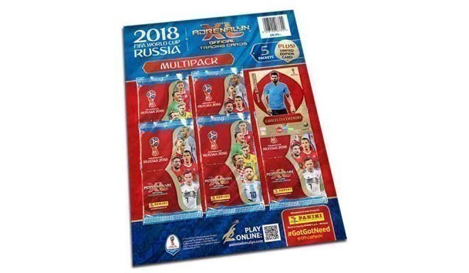 Panini футбольные карты FIFA World Cup RU 2018 XL Multipack