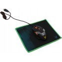 Omega mouse pad Varr S, green (OVMP224G)