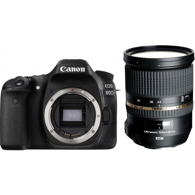 Canon EOS 80D + Tamron 24-70мм f/2.8 VC USD