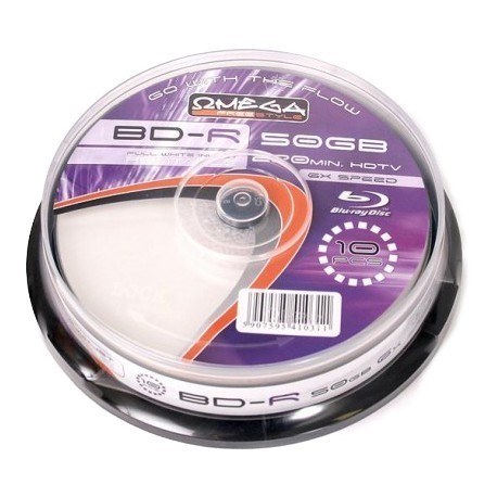 Omega Freestyle BD-R Printable 50GB 6x 10tk tornis