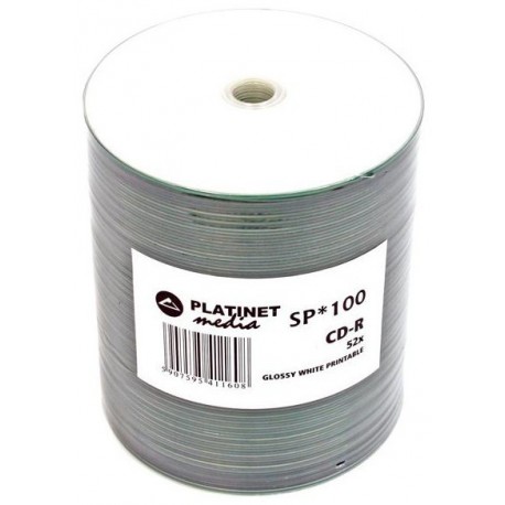 Platinet CD-R 700MB 52x Glossy Print 100tk tornis