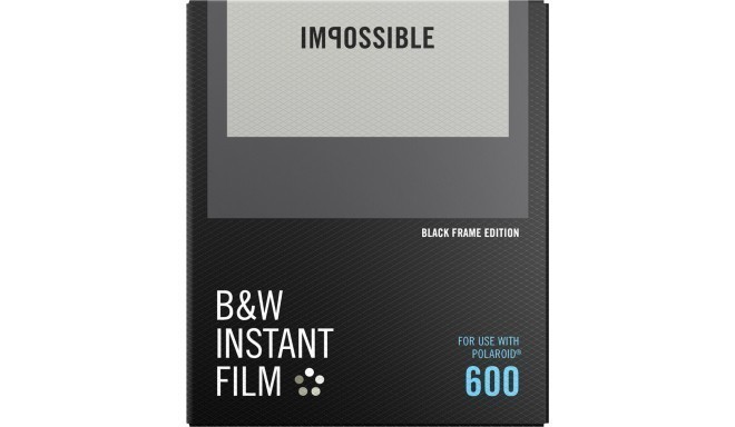Impossible 600 B&W Black Frame