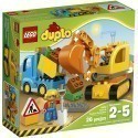 Lego Duplo mänguklotsid Veok ja ekskavaator (10812)