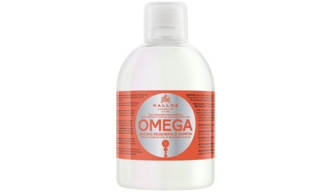 Kallos šampūns Omega 1000ml