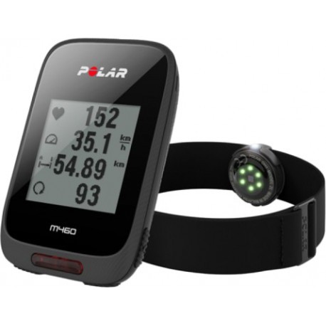 Polar bike computer M460 + OH1 HRM, black