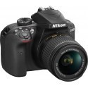 Nikon D3400 + 18-55 AF-P VR Kit, black