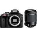 Nikon D3400 +Tamron 18-200mm VC, black