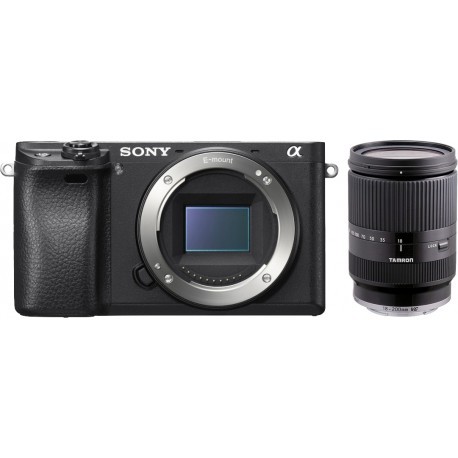 Sony a6300 + Tamron 18-200мм, черный