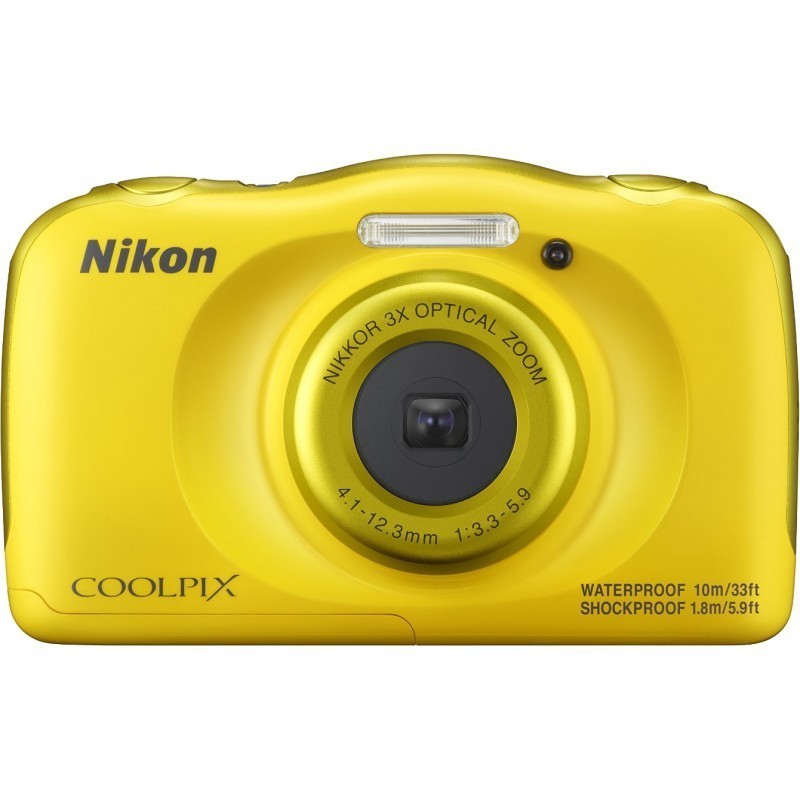 Nikon Coolpix W100, kollane