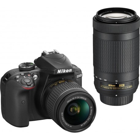 Nikon D3400 + 18-55mm AF-P + 70-300mm Kit, must