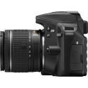 Nikon D3400 + 18-55mm AF-P + 70-300mm Kit, black