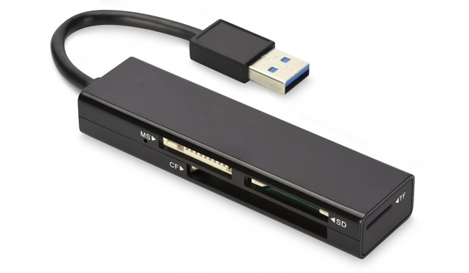 Ednet karšu lasītājs 4 portu USB 3.0