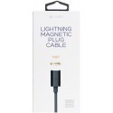 Platinet cable Lightning 1m with magnetic plug (43608)