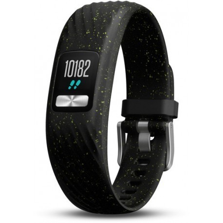 Garmin aktivitātes trekeris Vivofit 4 S/M, melns ar raibumiem